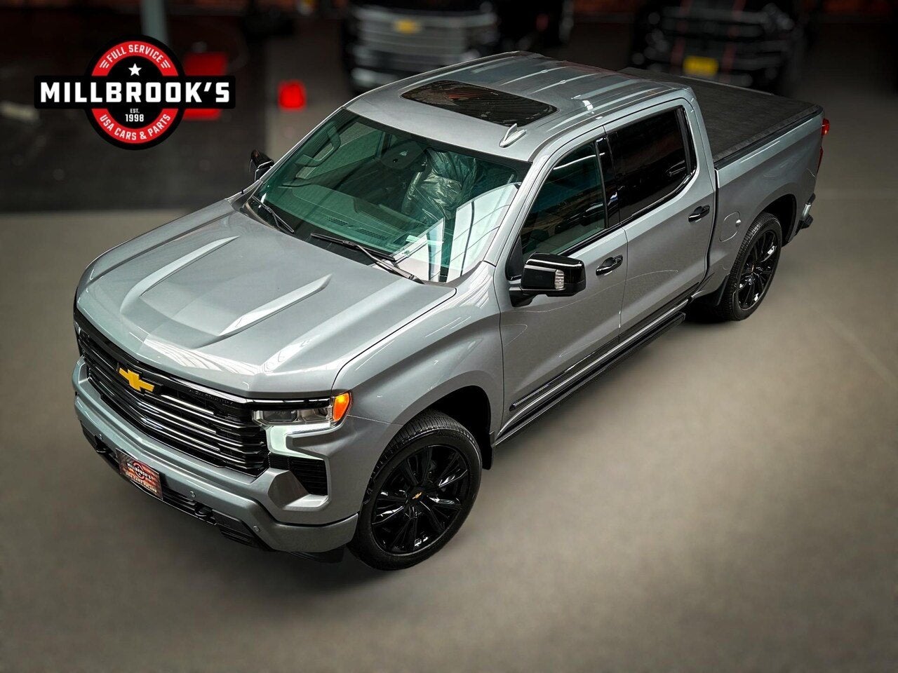 Chevrolet Silverado Black Edition 6.2 V8 420 PK, BPM VRIJ, L, Auto's, Automaat, 8 cilinders, Leder, Nieuw