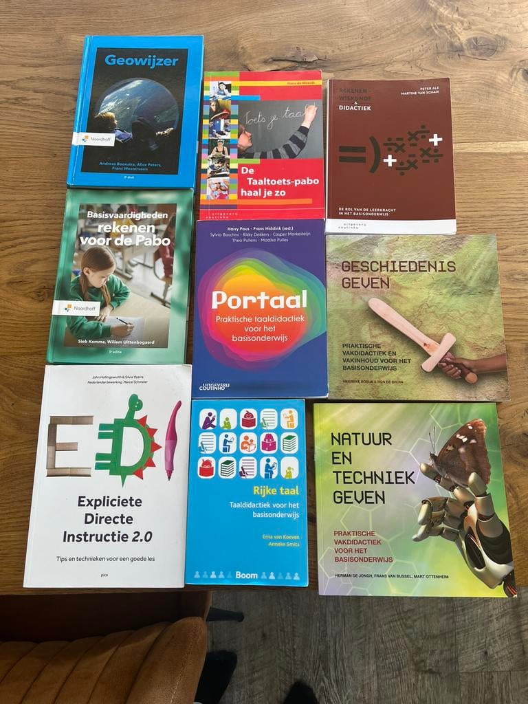 Studieboeken pabo, Boeken, Studieboeken en Cursussen, Zo goed als nieuw, HBO, Alpha, Ophalen of Verzenden