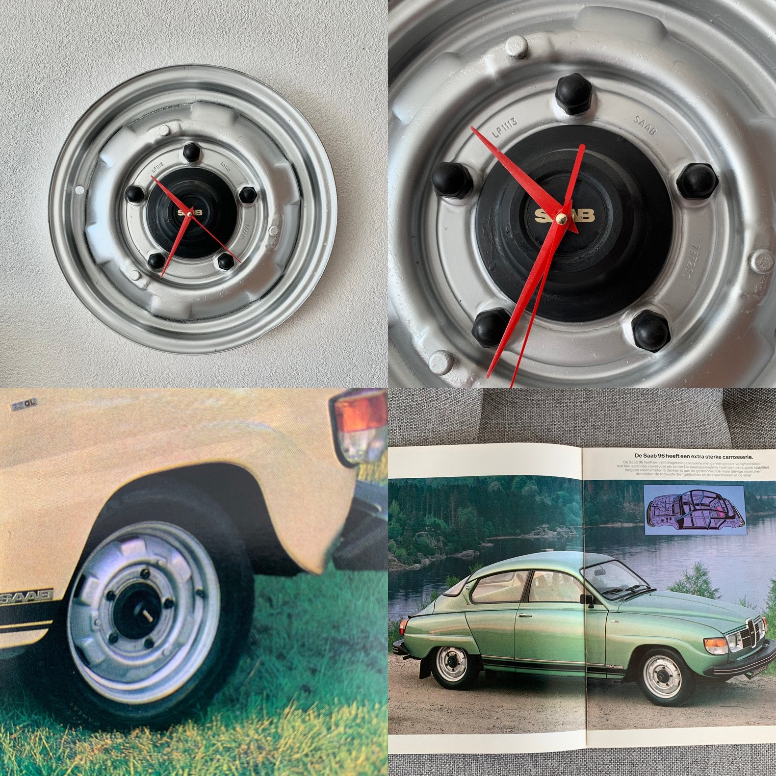 SAAB 96 Klok, Ophalen, Saab
