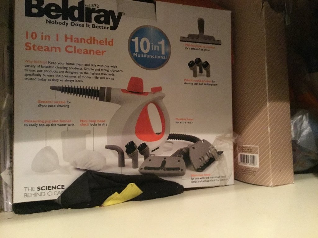 Beldray steam cleaner 25 E, Ophalen, Nieuw, Stoomreiniger