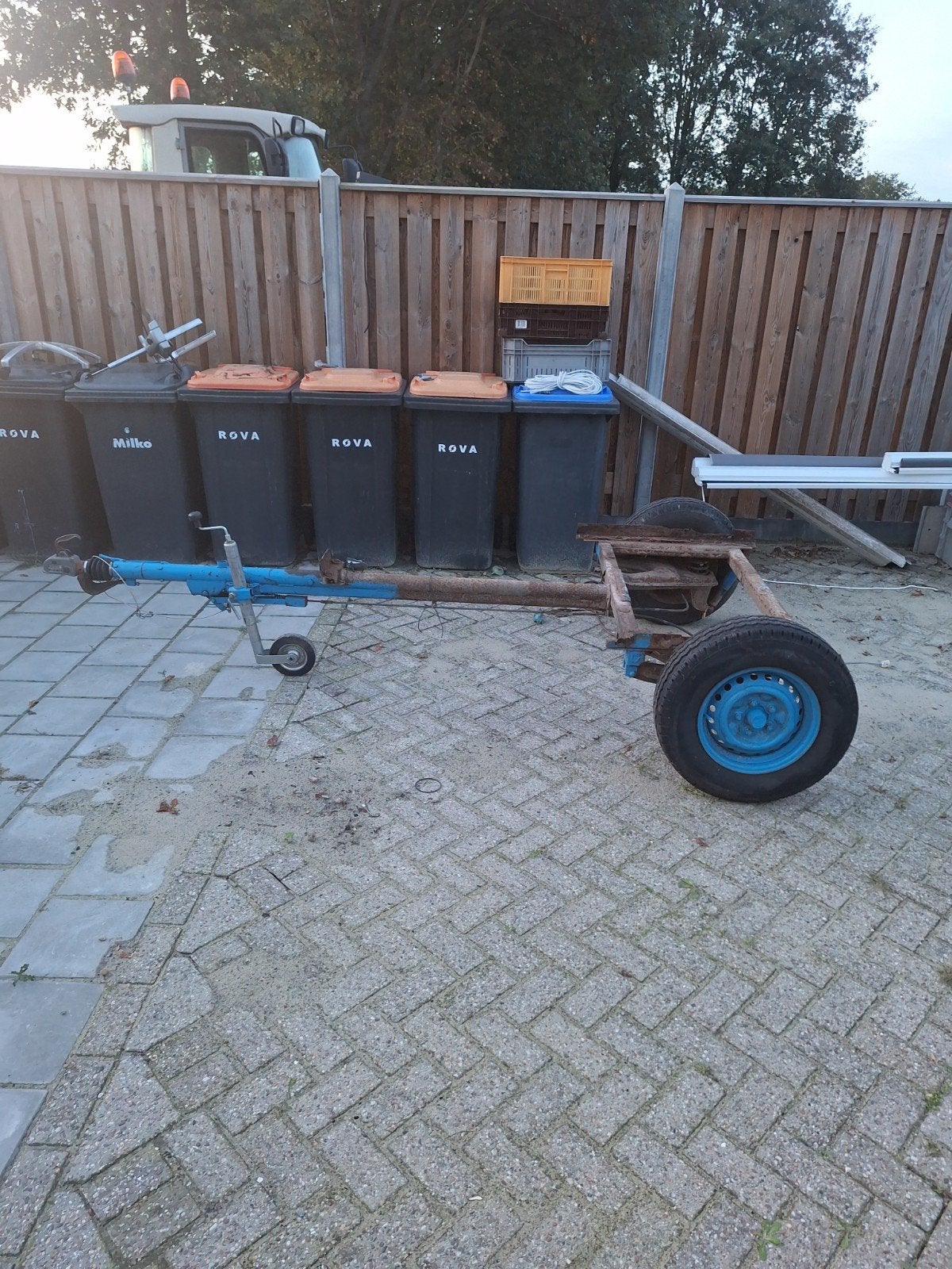 aanhanger onderstel Westfalia As loop of sloop, Ophalen, Gebruikt, ., .