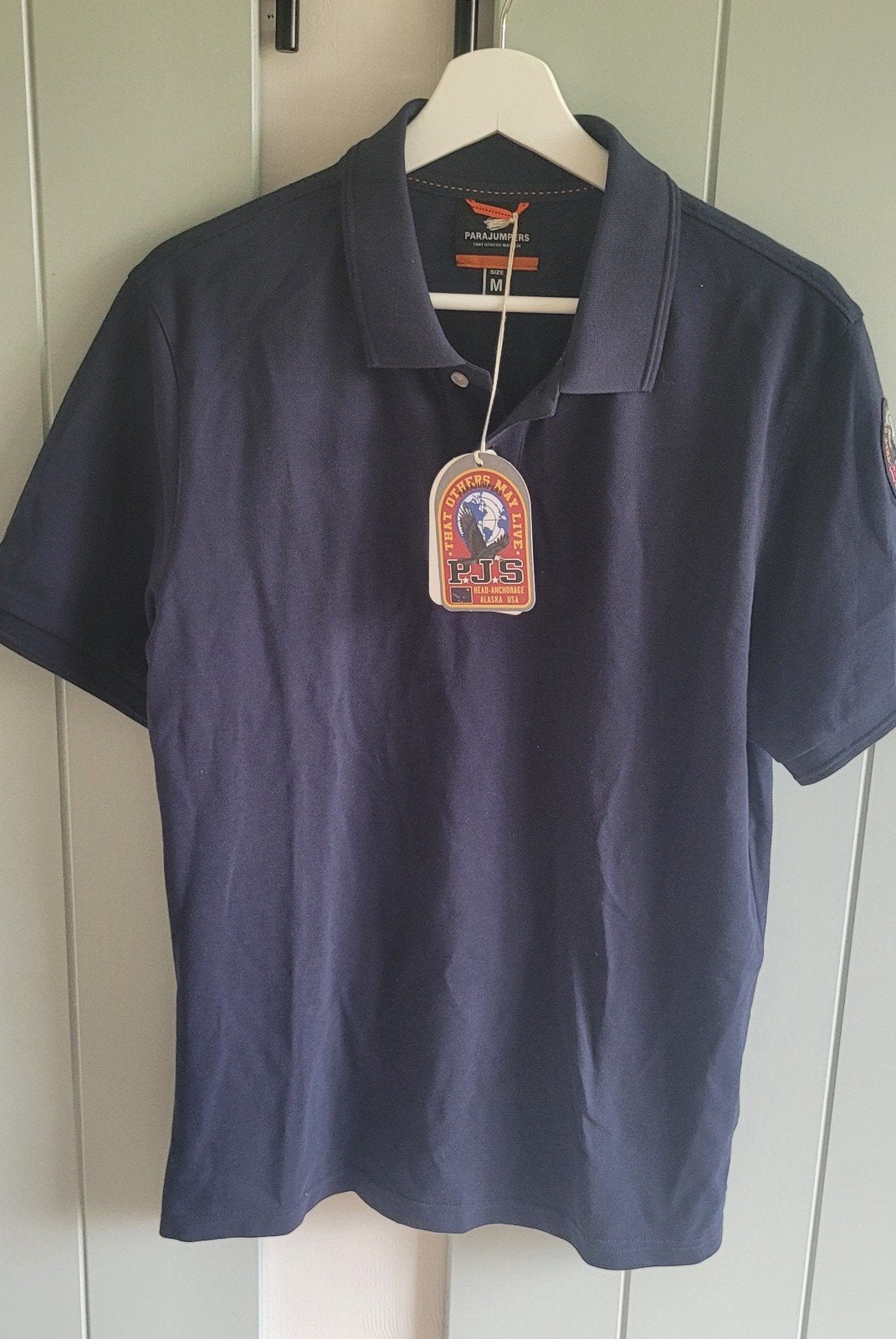 Parajumpers navy poloshirt maat M nieuw!, Nieuw, Parajumpers, Ophalen of Verzenden, Maat 48/50 (M)