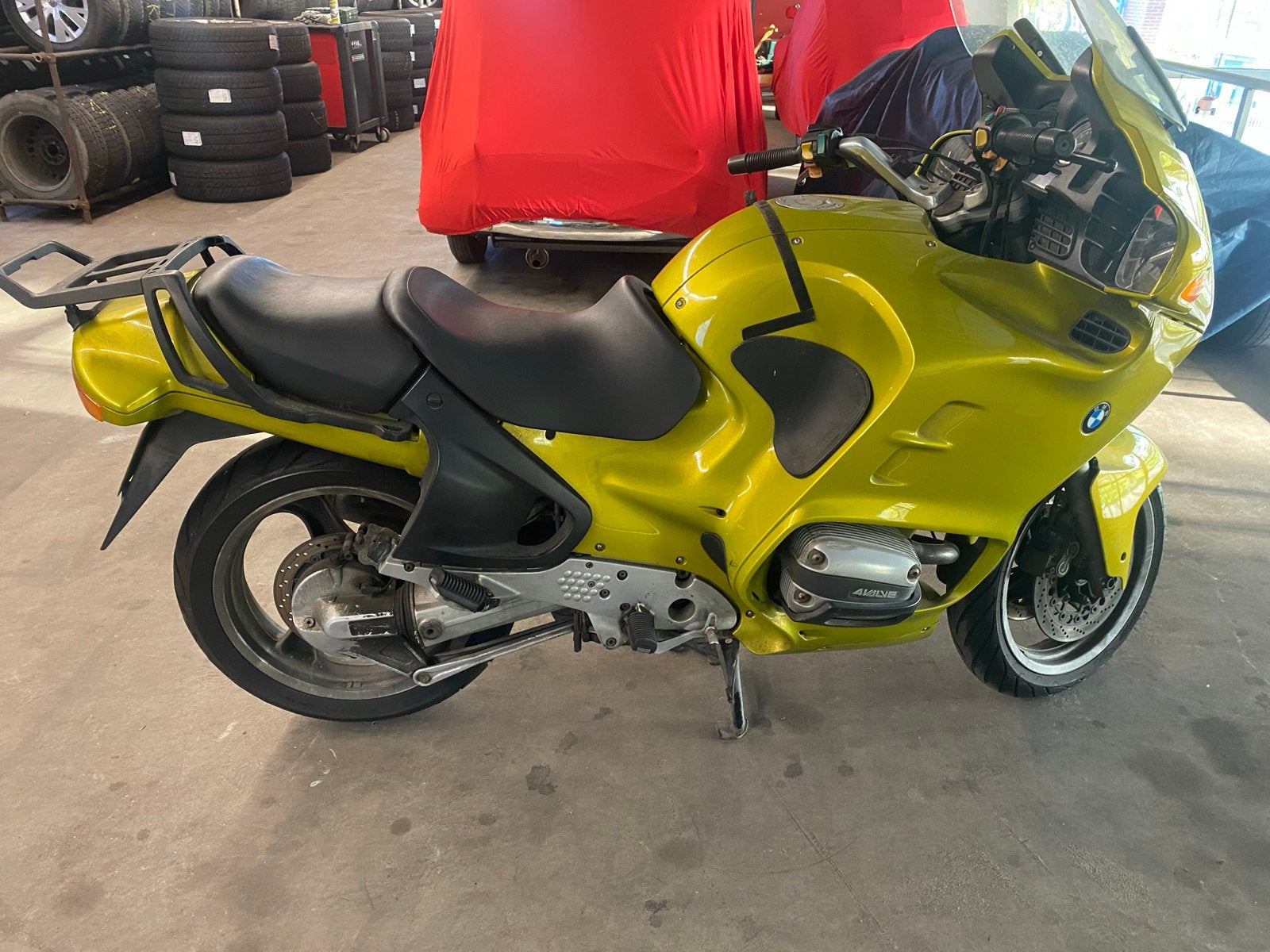 BMW R 1100 RT Toermotor - Geel - Incl. zijkoffers, 2 cilinders, Motorrijbewijs A, Gebruikt, Particulier
