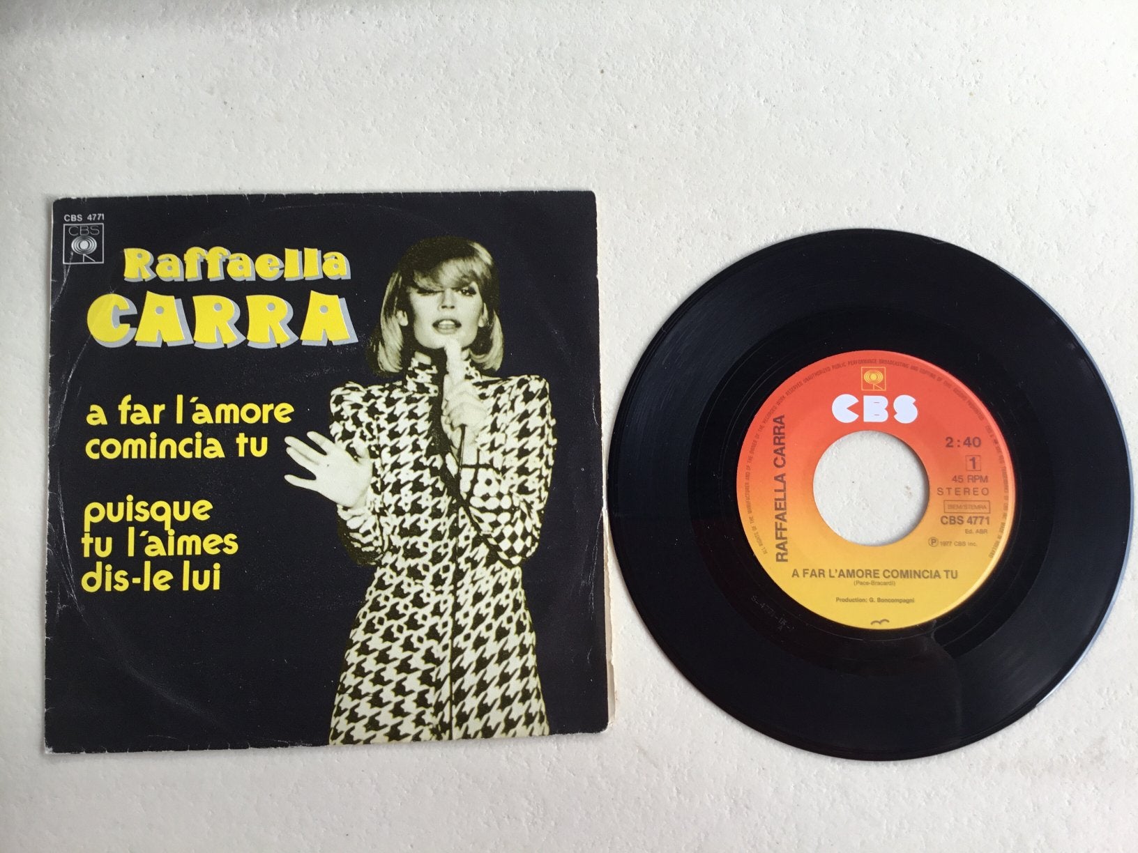 Raffaella Carra, Ophalen of Verzenden, Zo goed als nieuw, Pop