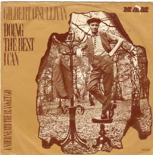 Gilbert O'Sullivan ‎: Doing The Best I Can (1971), Gebruikt, Fotohoes, 7 inch, Ophalen of Verzenden