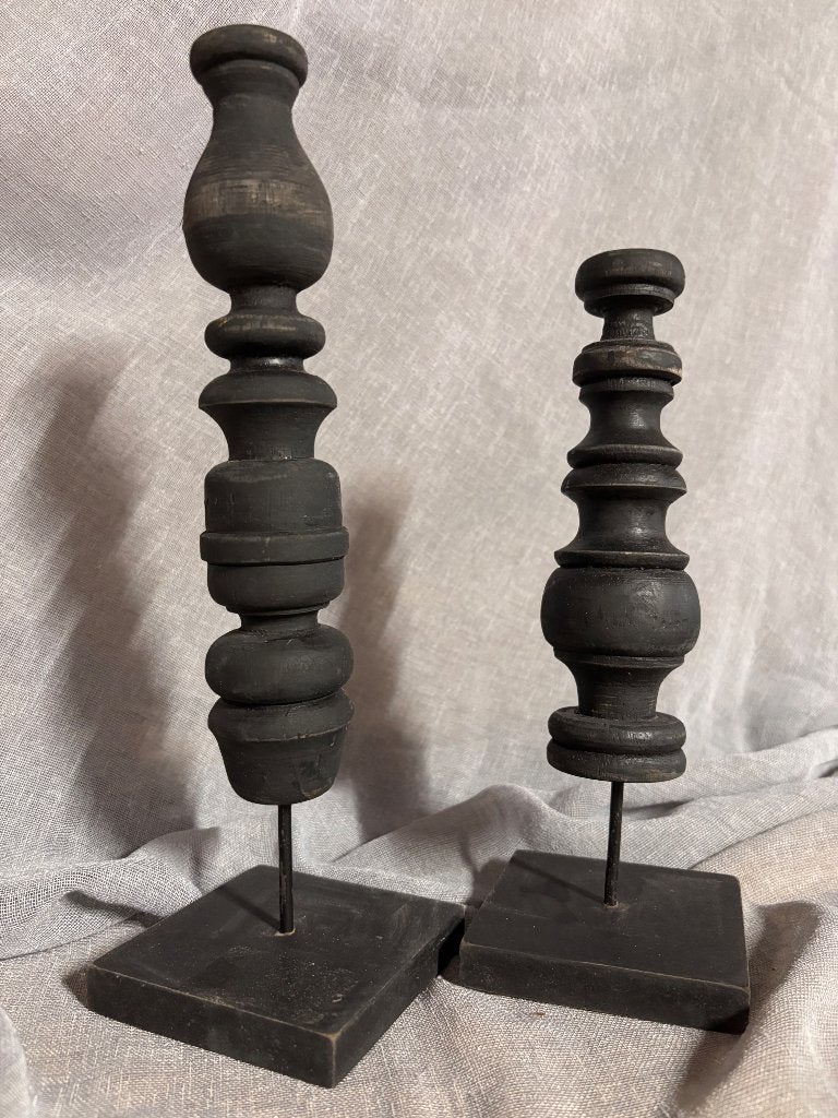 Set ornamenten - pinakels - zwart, Ophalen of Verzenden, Zo goed als nieuw