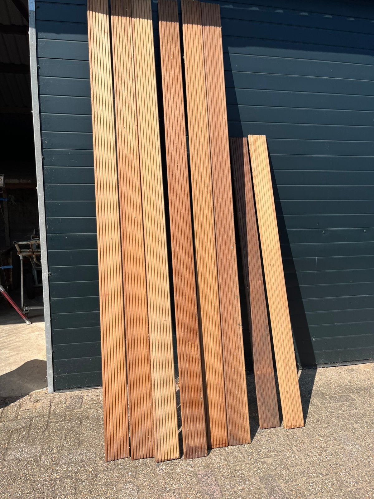Hardhouten vlonderplanken, Ophalen, Planken, Nieuw, Hardhout