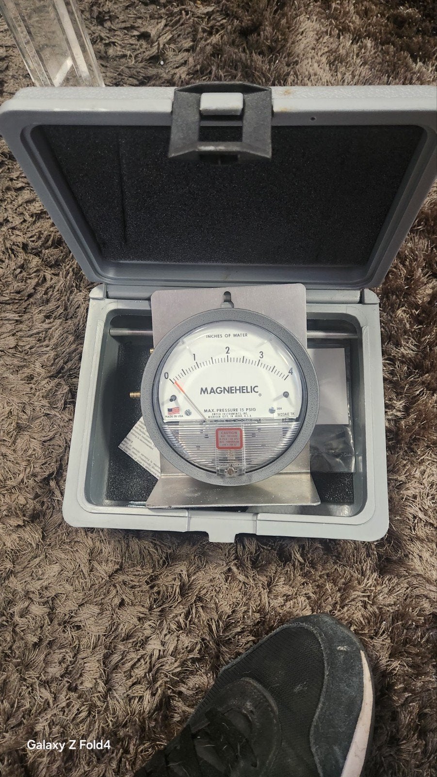 Dwyer Magnehelic Drukverschilmeter - Zo goed als nieuw, Ophalen of Verzenden, Zo goed als nieuw, Druk