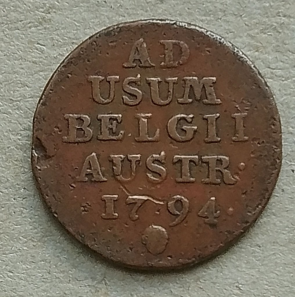 Oostenrijkse Nederlanden, 1 liard 1794, Ophalen of Verzenden, Oostenrijk, Losse munt