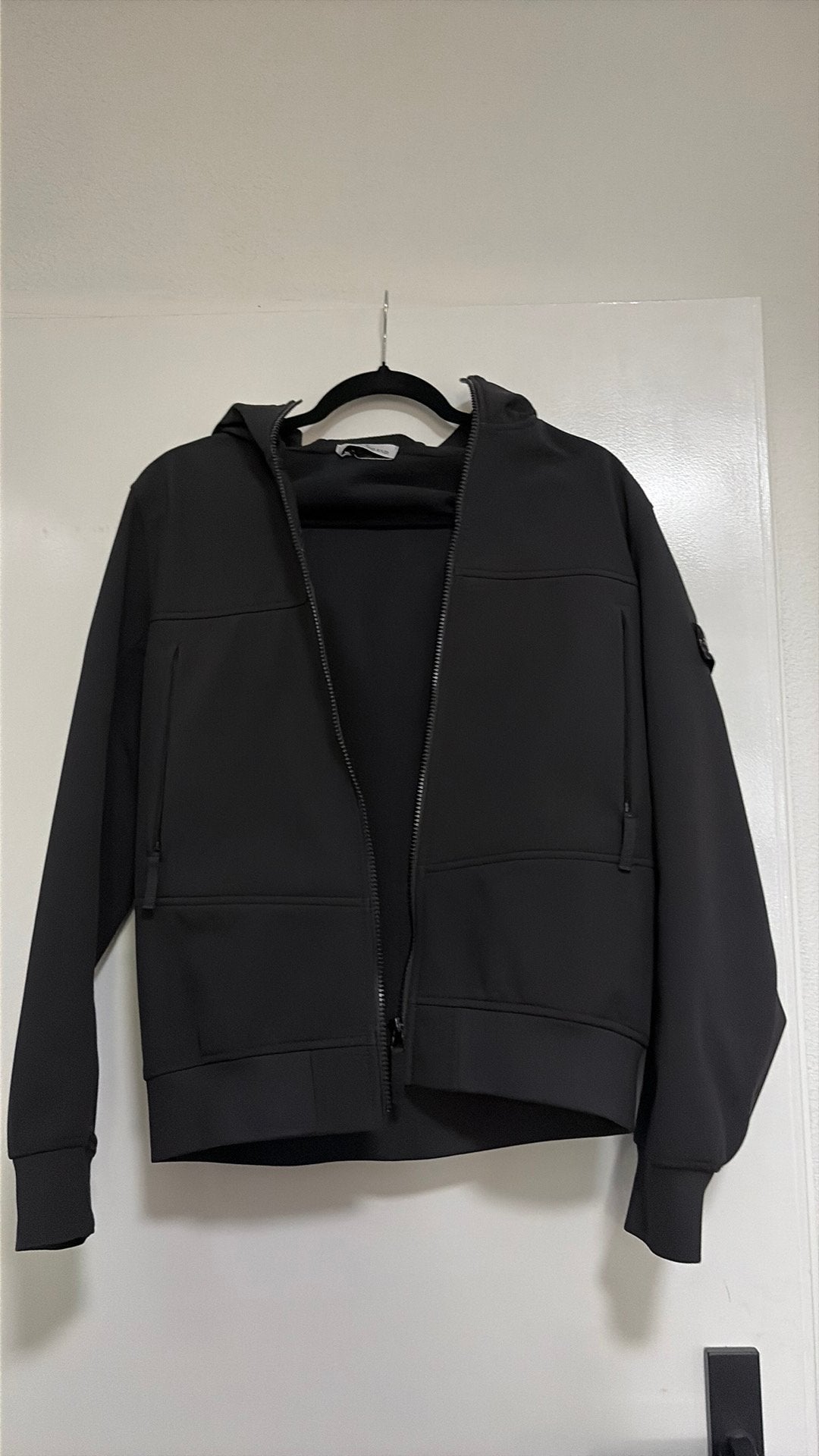 Stone island jas junior, Ophalen, Zwart, Jasje, Maat 34 (XS) of kleiner