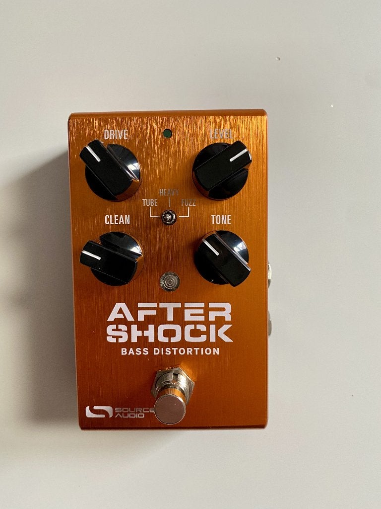 Source Audio Aftershock Bass Distortion, Ophalen of Verzenden, Zo goed als nieuw, Distortion, Overdrive of Fuzz