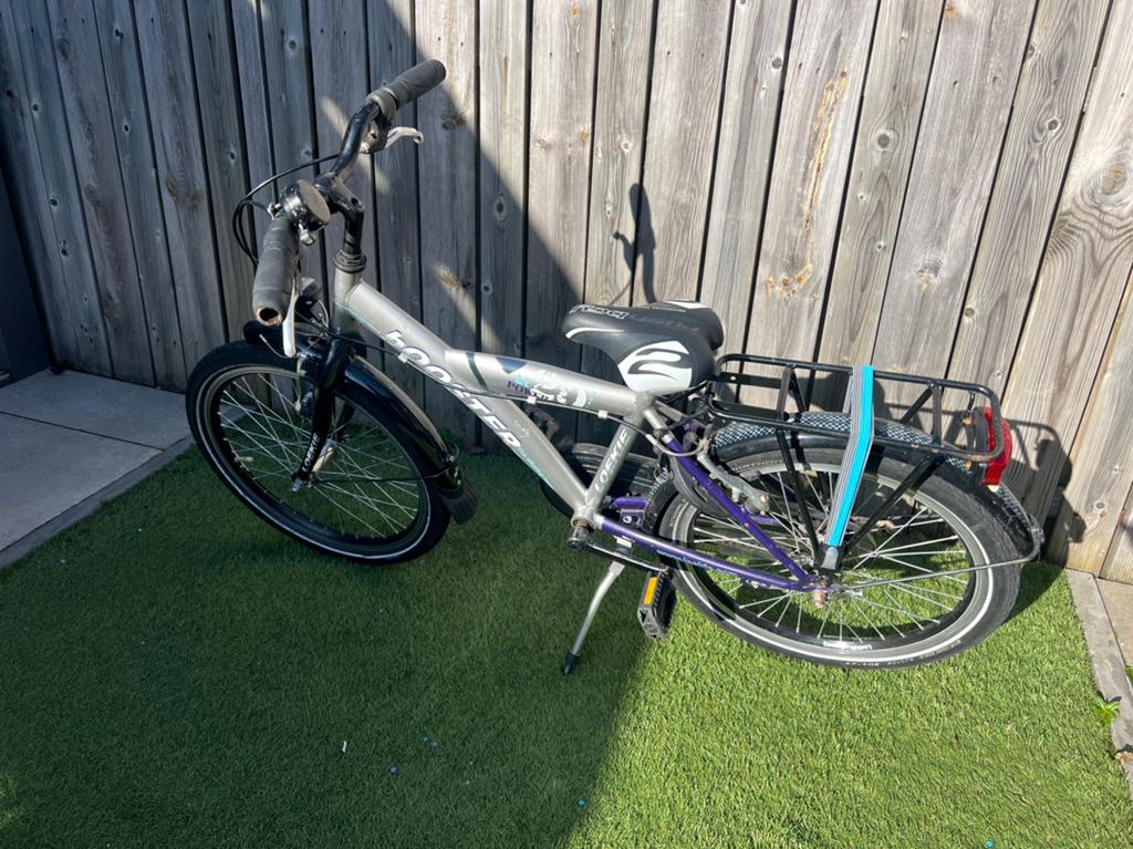 Loeki fiets 20 inch, Ophalen, Zo goed als nieuw, Aanhangfiets