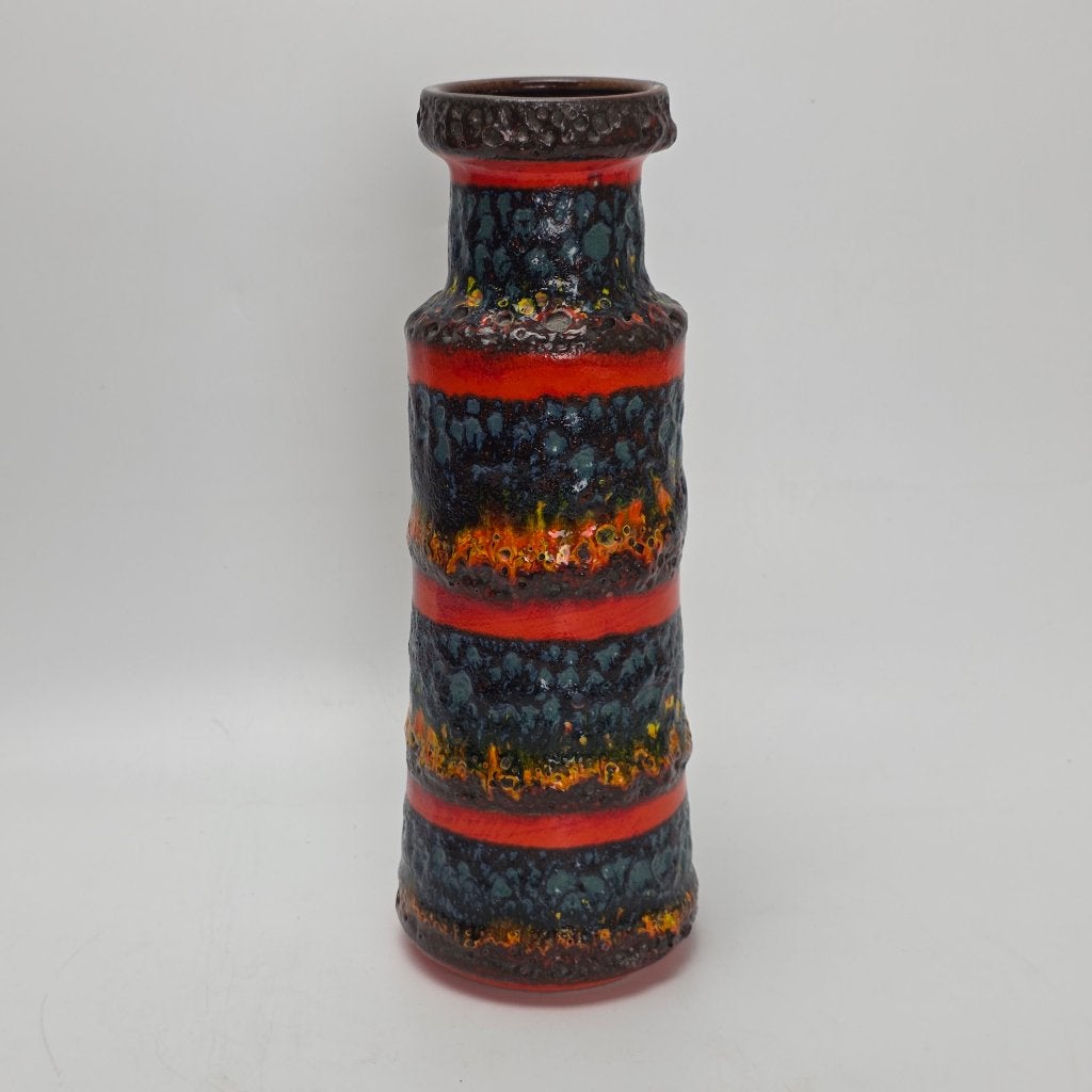 Vintage West-Duitse Fat Lava vaas. Scheurich 205-32, Ophalen of Verzenden