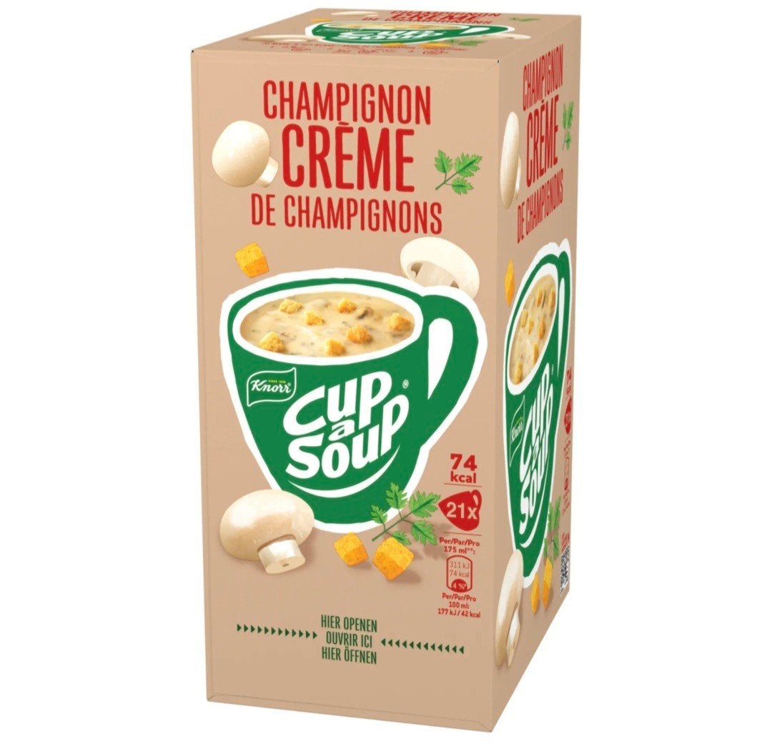 the koop 3 dozen Cup a soup van 21 zakjes., Ophalen of Verzenden
