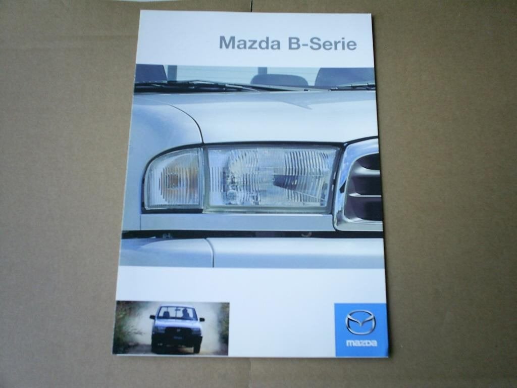 Mazda B Serie 4 / 1999 6 pag., Boeken, Auto's | Folders en Tijdschriften, Verzenden, Zo goed als nieuw, Mazda