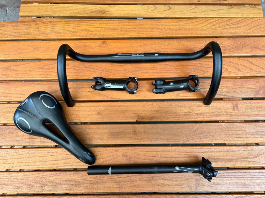 Cockpit Cannondale Caad12 compleet, of in onderdelen, Fietsen en Brommers, Gebruikt, Overige materialen, Ophalen of Verzenden
