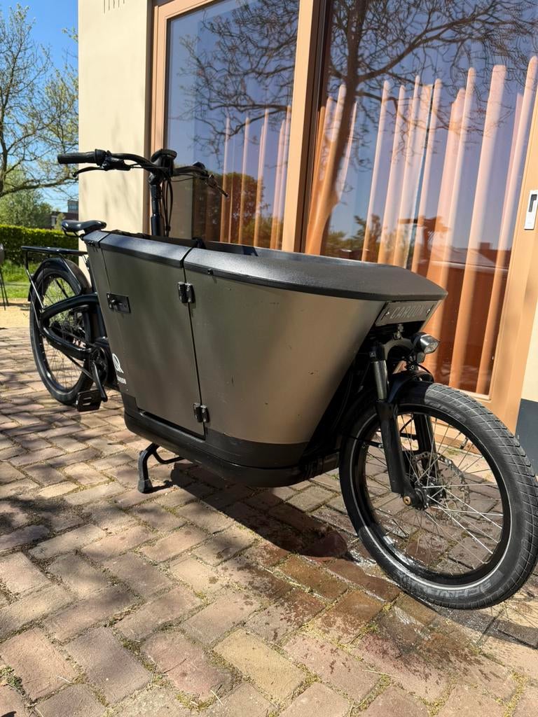 Carqon Q2 elektrische bakfiets (2021) – in goede staat, Fietsen en Brommers, Fietsen | Bakfietsen, Ophalen, Gebruikt, 3 kinderen