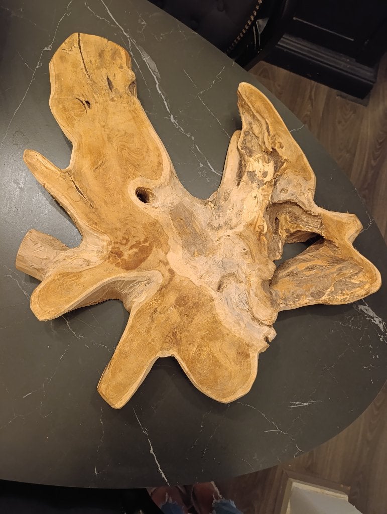 Houten design decoratie, Ophalen of Verzenden, Zo goed als nieuw, Overige vormen, Hout
