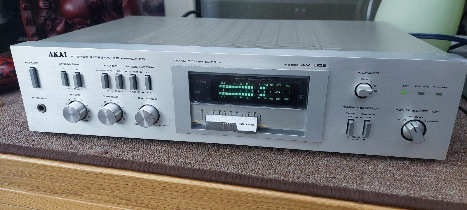 Akai AM-U02, Overige merken, Gebruikt, Ophalen of Verzenden, Minder dan 60 watt