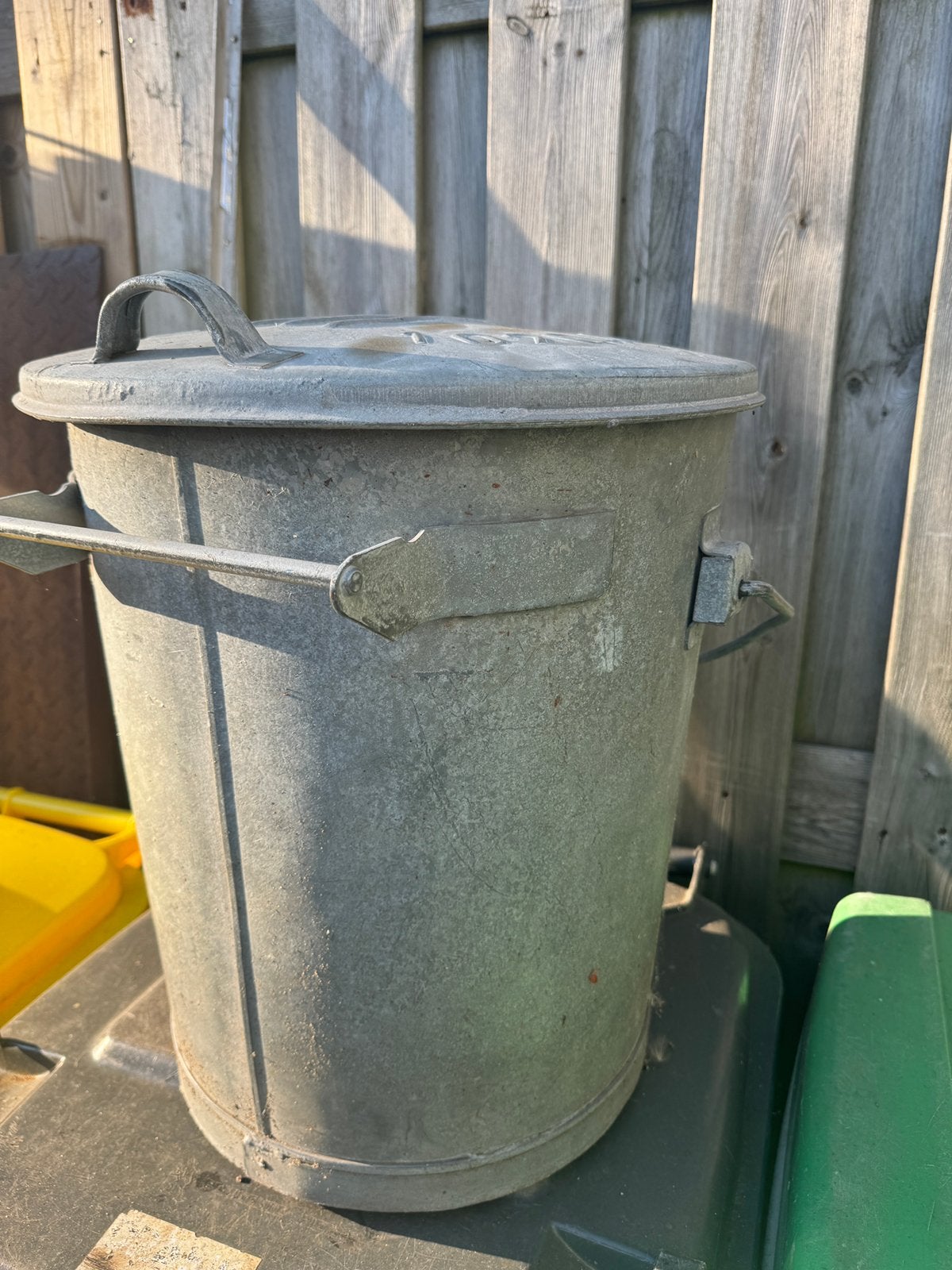 Staalverzinkte afvalbak amsterdam, Ophalen, 50 – 75, Gebruikt, 40 liter of meer