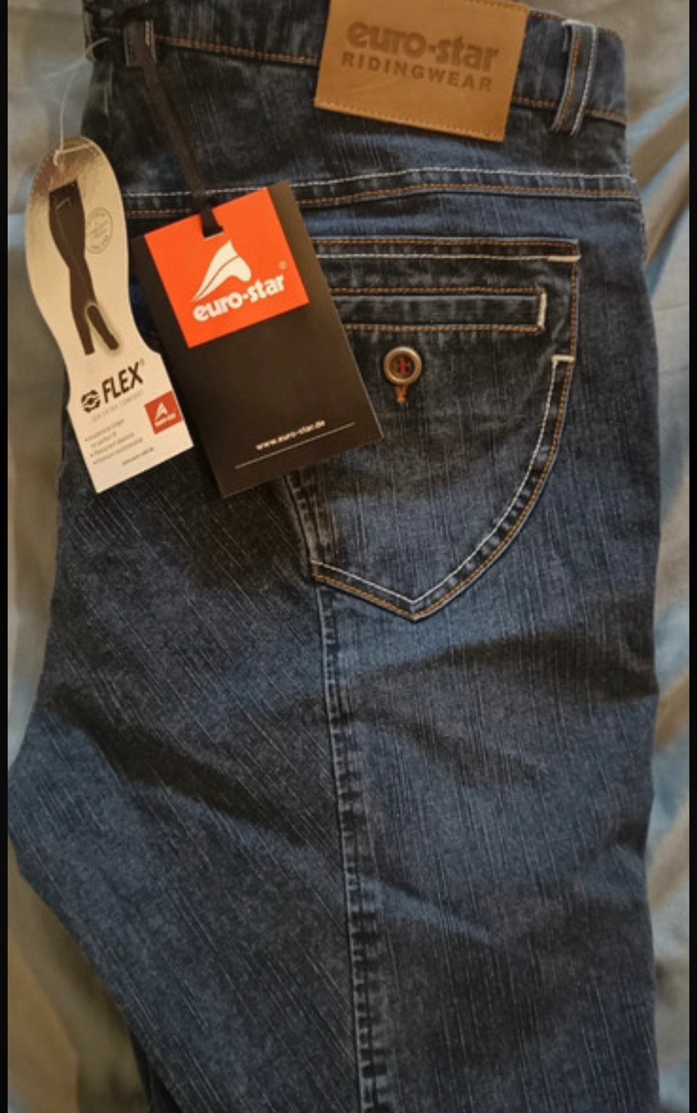 Paardrijbroek maat 38 Eurostar, Verzenden, Zo goed als nieuw, Dressuur, Onderkleding