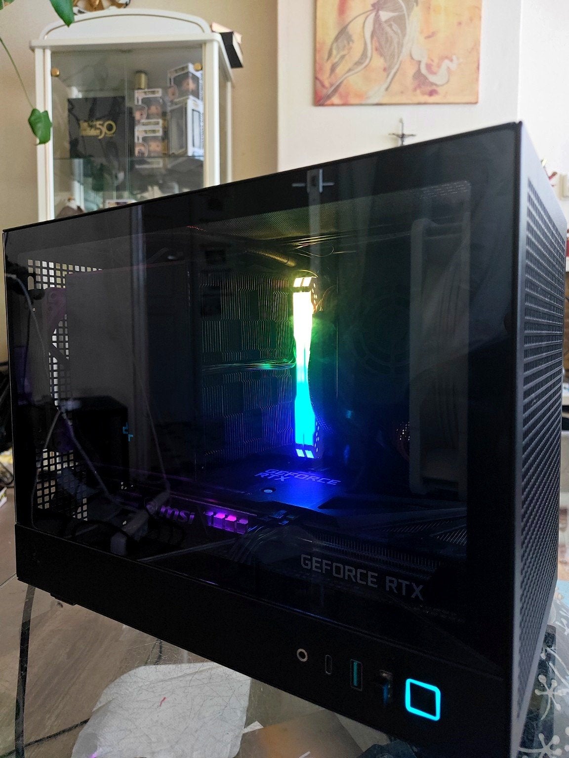 Gaming PC Mini-ITX | Ryzen 5 5600 | RTX 3060 Ti | 16GB RAM |, Ophalen, Zo goed als nieuw, Gaming, SSD