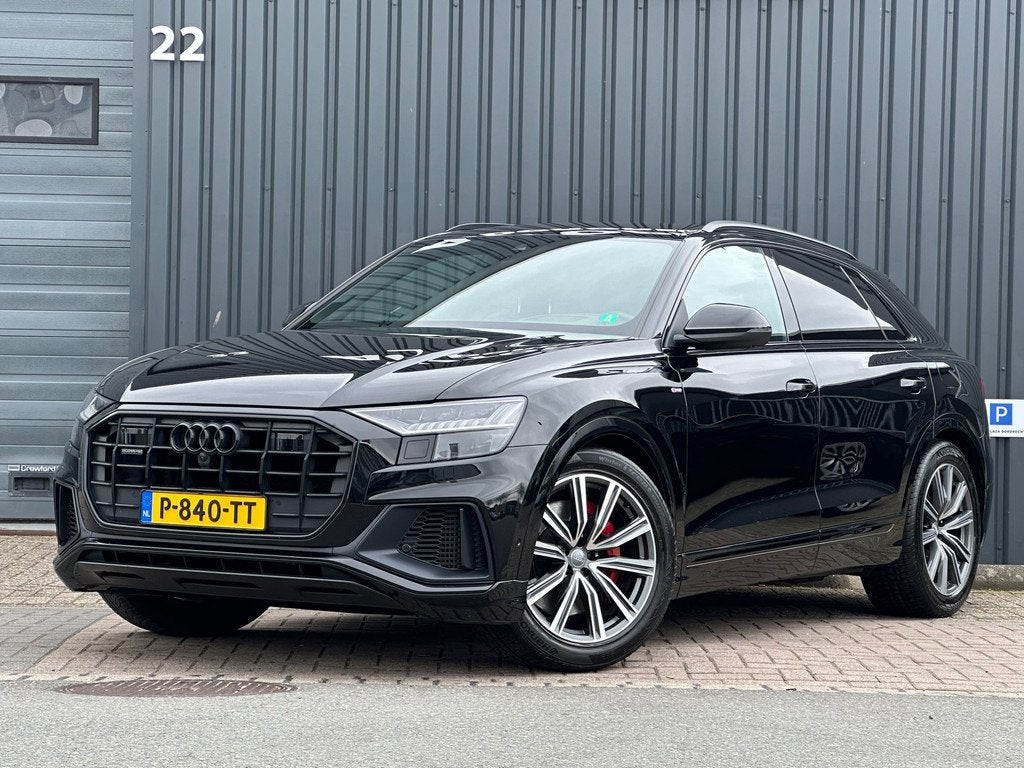 Audi Q8 55 TFSI e quattro Pro Line 360 CAM | LUCHTVEERING |, Auto's, Audi, Automaat, 14 kWh, Gebruikt, 2995 cc