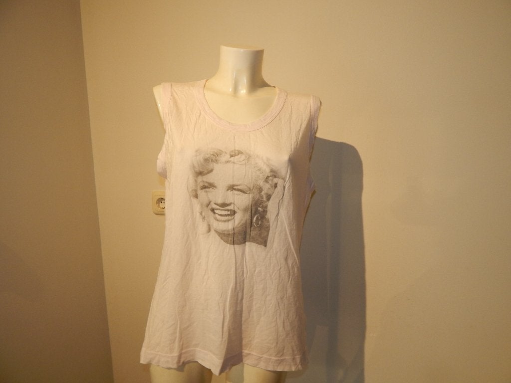 Dolce & Gabbana eerstelijns top marlyne monroe print IT 48