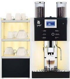 wmf 1400 S met Cup & Cool, Ophalen, 10 kopjes of meer, Koffiebonen, Afneembaar waterreservoir