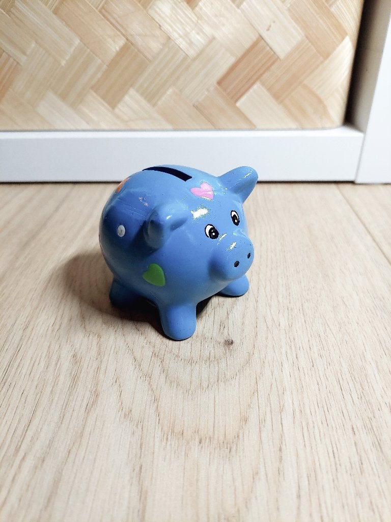 Leuk klein spaarvarken, Ophalen of Verzenden, Zo goed als nieuw, Steen, Aardewerk of Keramiek, Dier