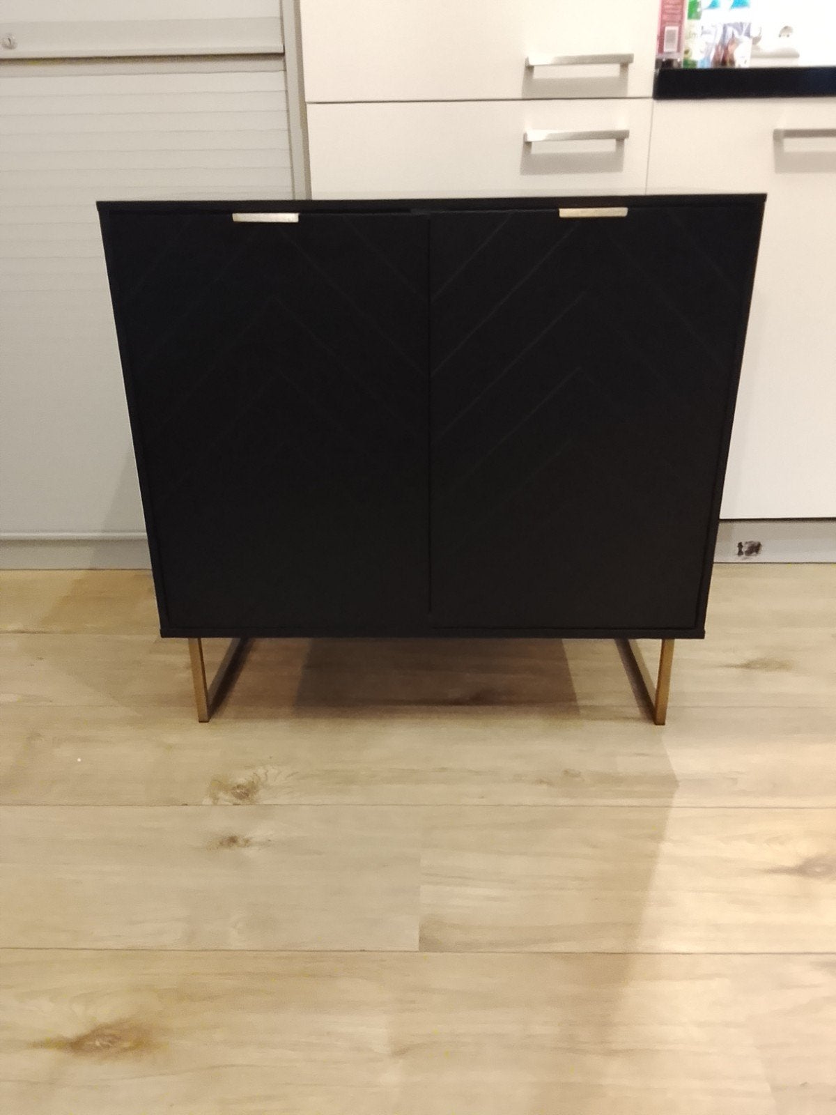 Design Kast Zwart met Goud - Nieuw, Onbekend@voorbeeld.com, Onbekend, Nieuw, Ophalen of Verzenden