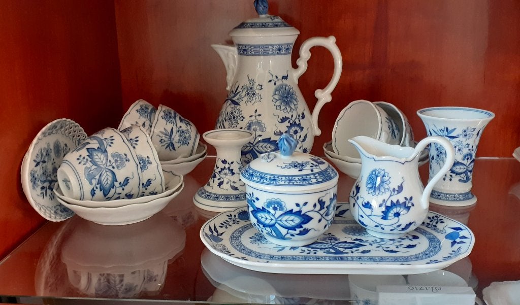 Hutschenreuther Servies nieuw en ongebruikt - Zwiebelmuster, Ophalen, Overige merken, Nieuw, Overige stijlen