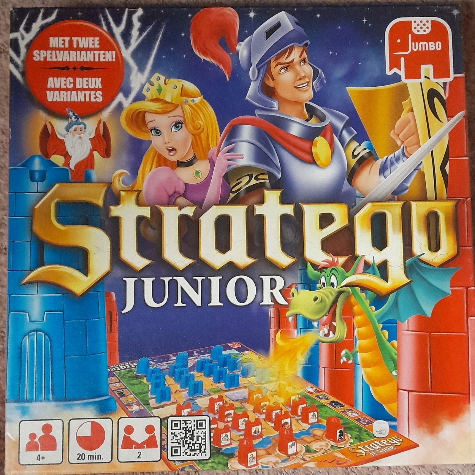 stratego junior, Een of twee spelers, Ophalen of Verzenden, Gebruikt