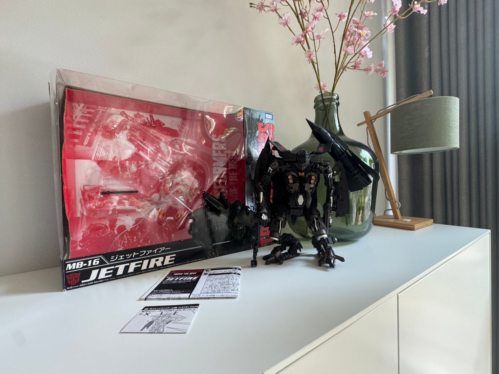 Transformers Jetfire MB-16 Takara Tomy, Overige generaties, Ophalen of Verzenden, Zo goed als nieuw, Autobots