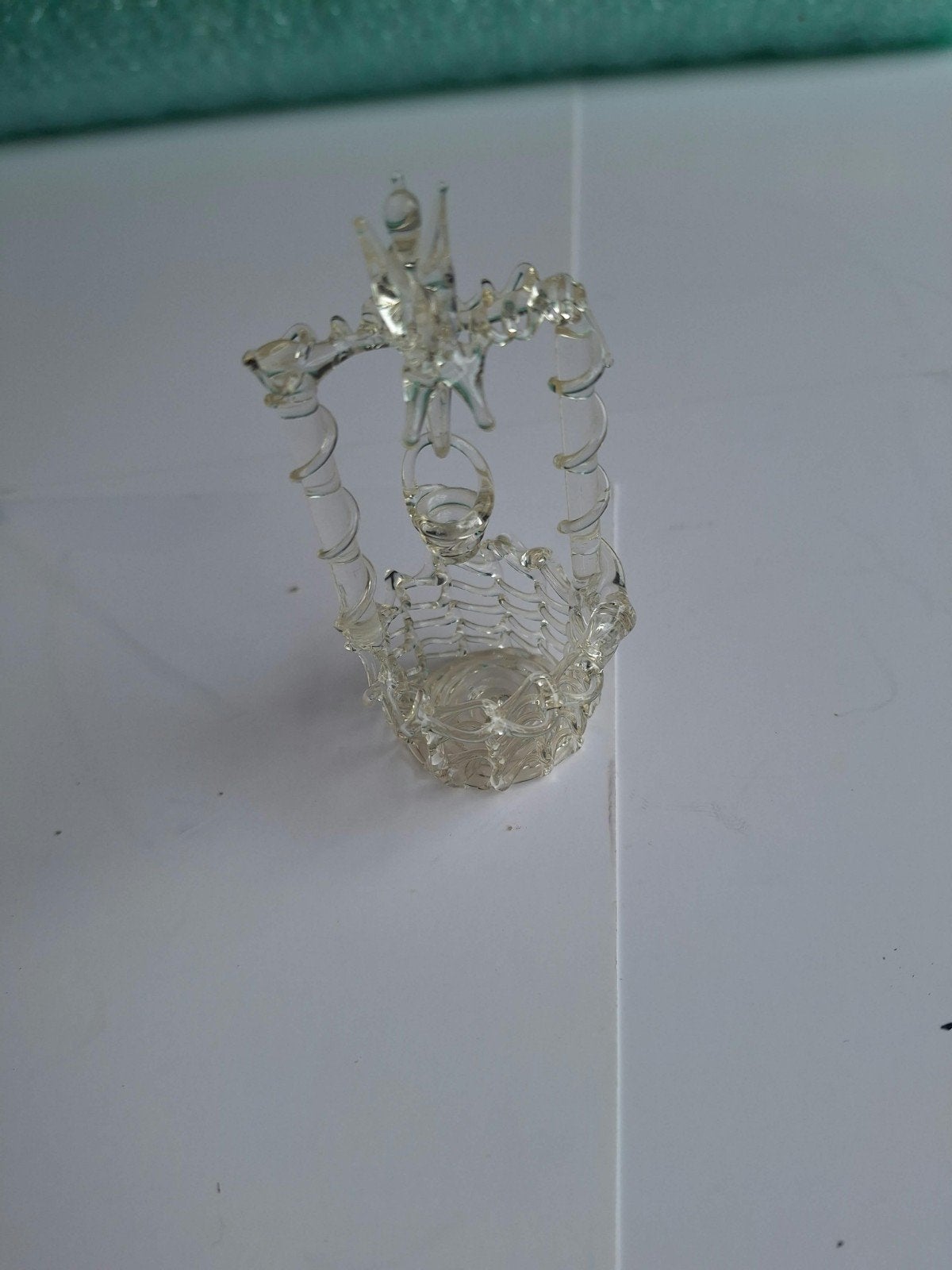 Glazen miniatuur waterput decoratie, Ophalen