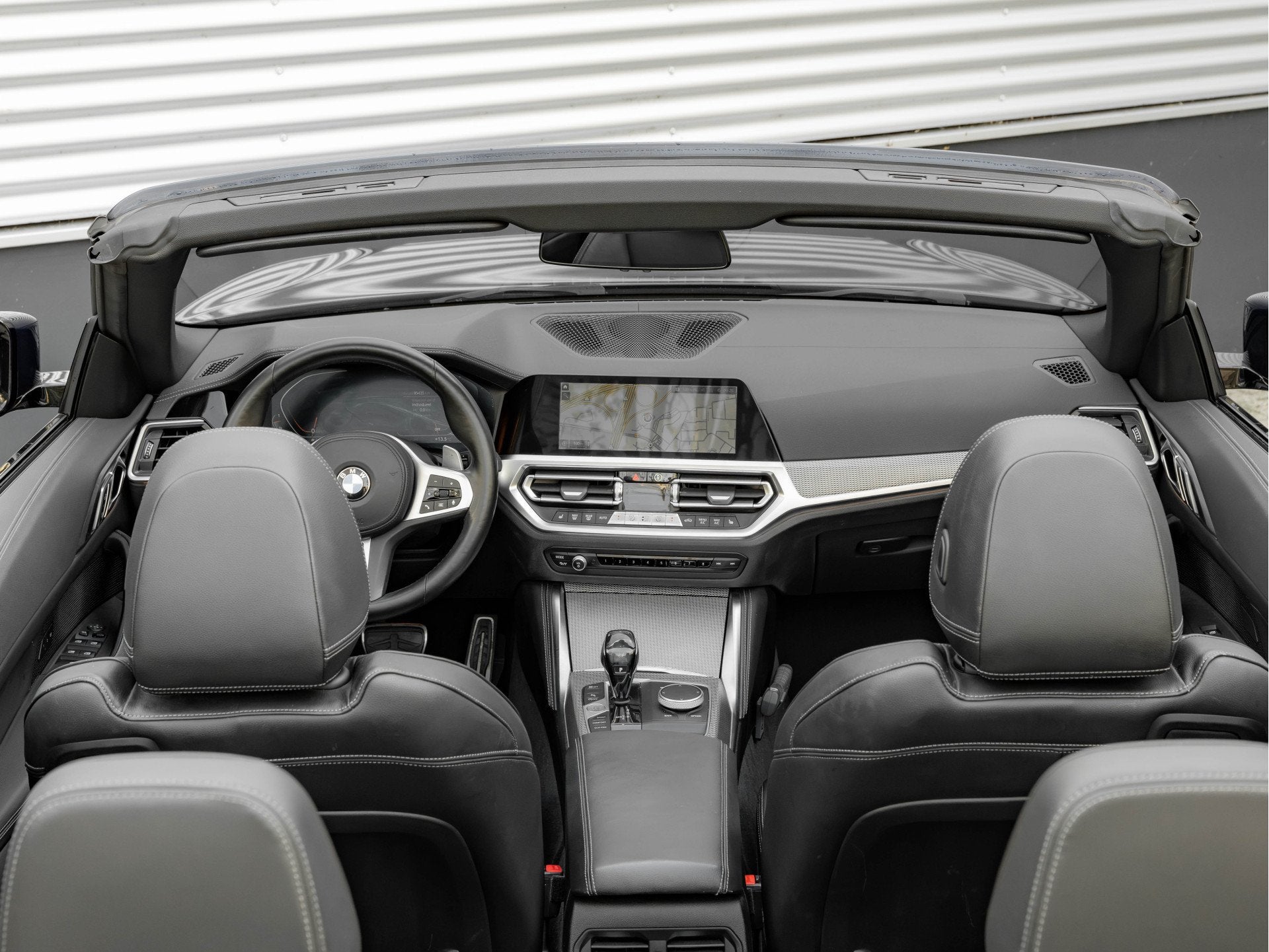 BMW 4 Serie Cabrio 430i M-Sport - Trekhaak - Lasers - Stuurw, Auto's, Achterwielaandrijving, Gebruikt, Bedrijf, 1600 kg