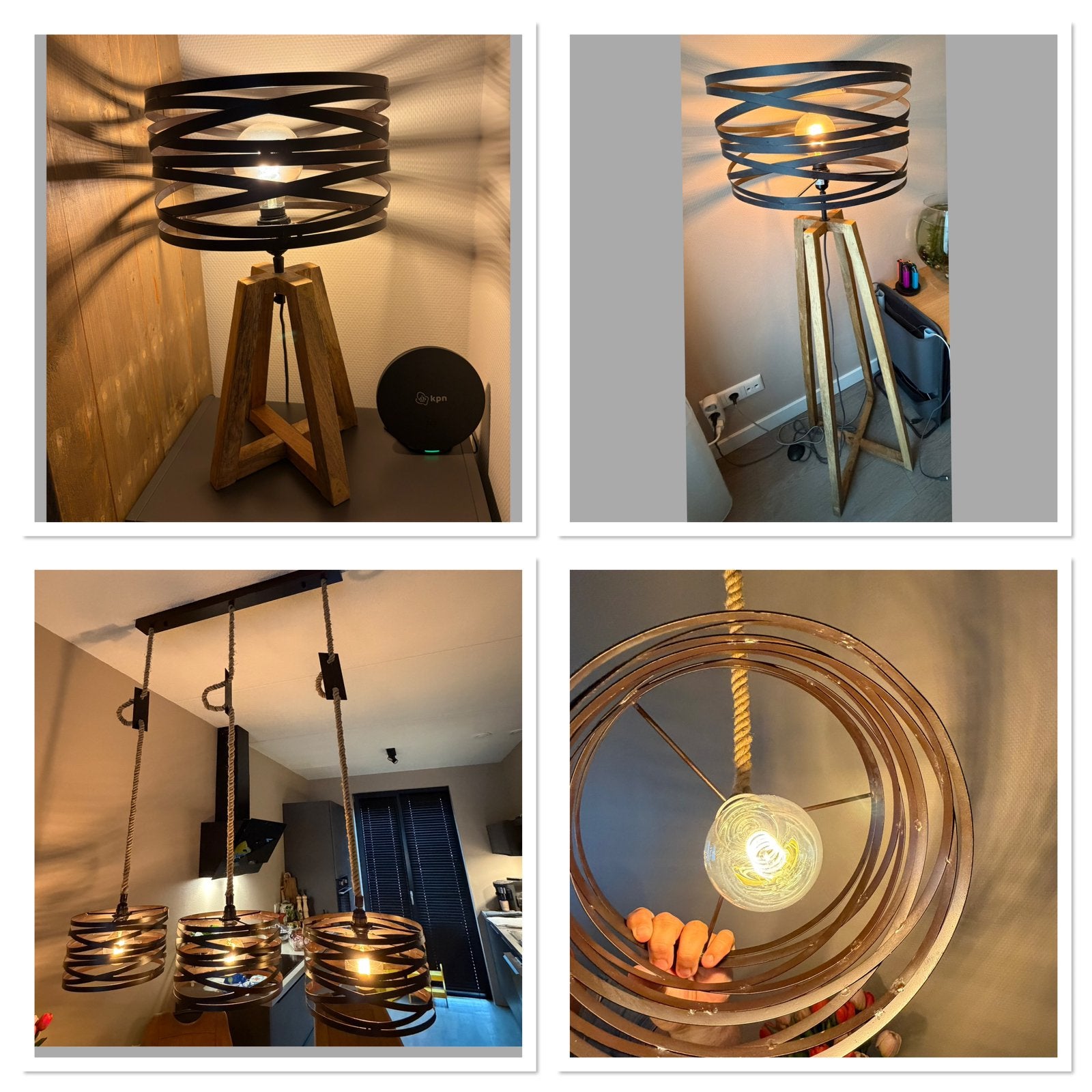 Set met lampen, Ophalen, Gebruikt, E27 (groot), Led-lamp