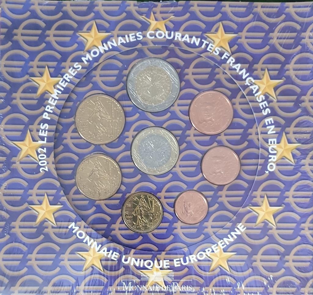 Frankrijk gesealde Bu set 2002, Ophalen of Verzenden, Frankrijk, Overige waardes