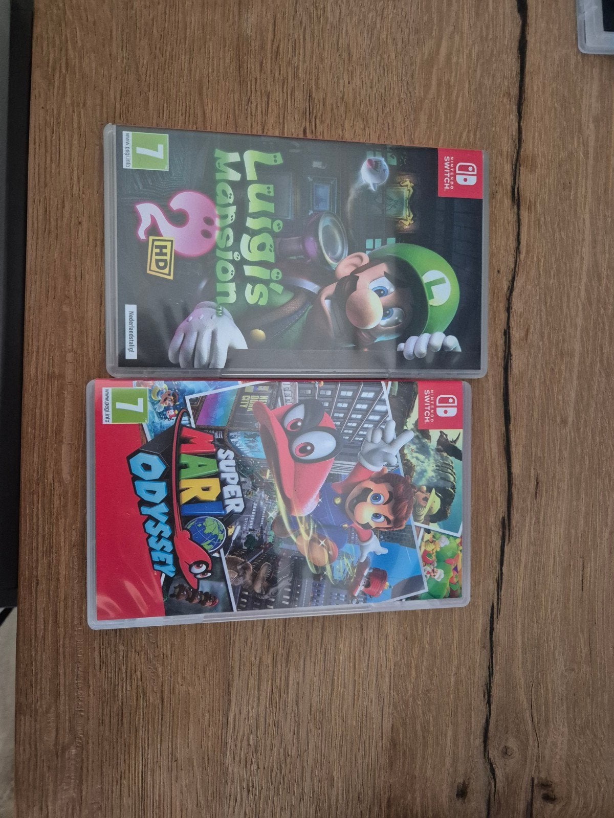 Nintendo Switch: Luigi's Mansion 3 & Super Mario Odysse, Spelcomputers en Games, Ophalen