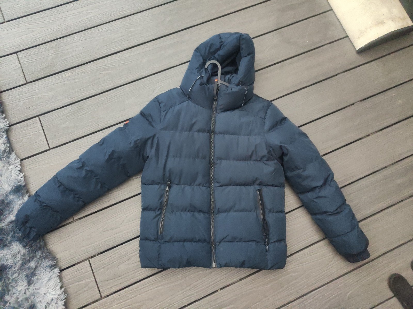 Superdry jas, Kleding | Heren, Jassen | Winter, Ophalen, Gedragen, Blauw