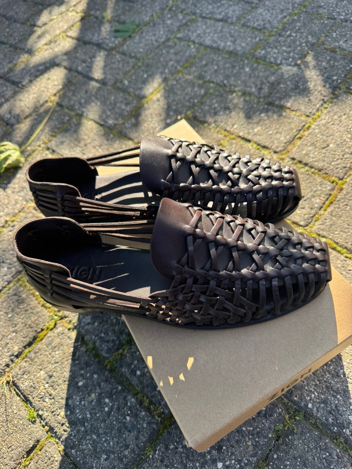 NIEUW Zign Instapper/Loafer EU44 Dark Brown, Kleding | Heren, Schoenen, Loafers, Bruin, Verzenden, Nieuw
