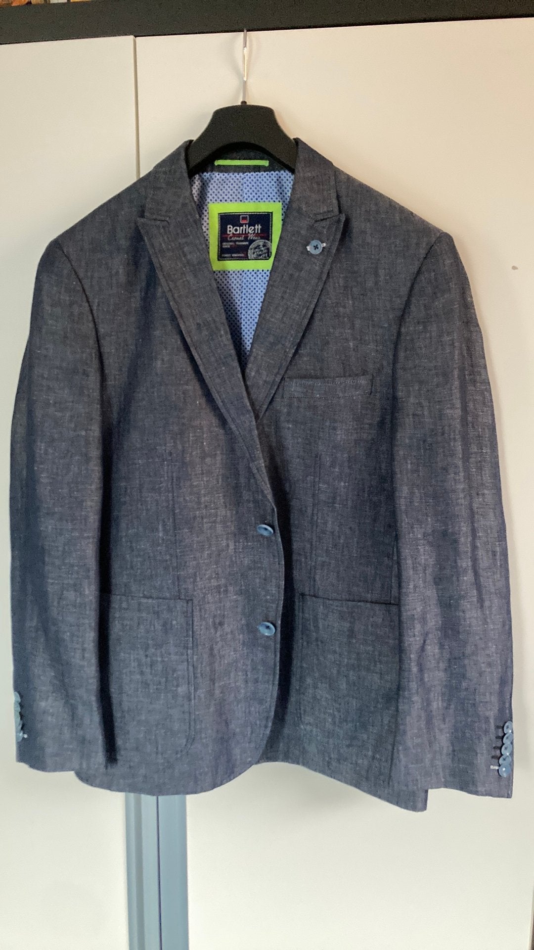 Bartlett kolbert nieuw maat 25, Kleding | Heren, Ophalen of Verzenden, Nieuw, Blauw