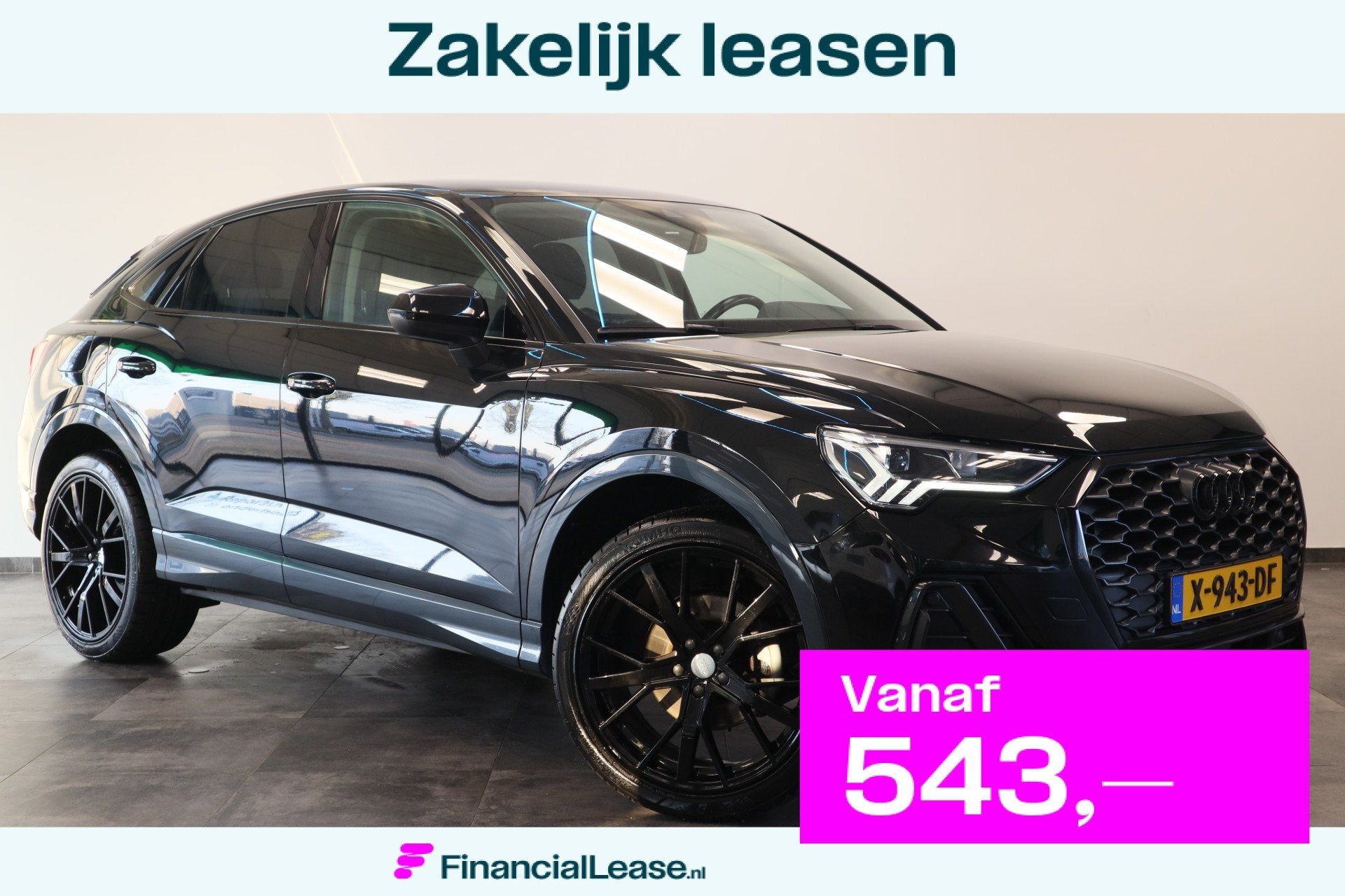 Audi Q3 Sportback 35 TFSI Pro Line business Camera 21'' ACC, Stof, Euro 6, 4 cilinders, 150 pk
