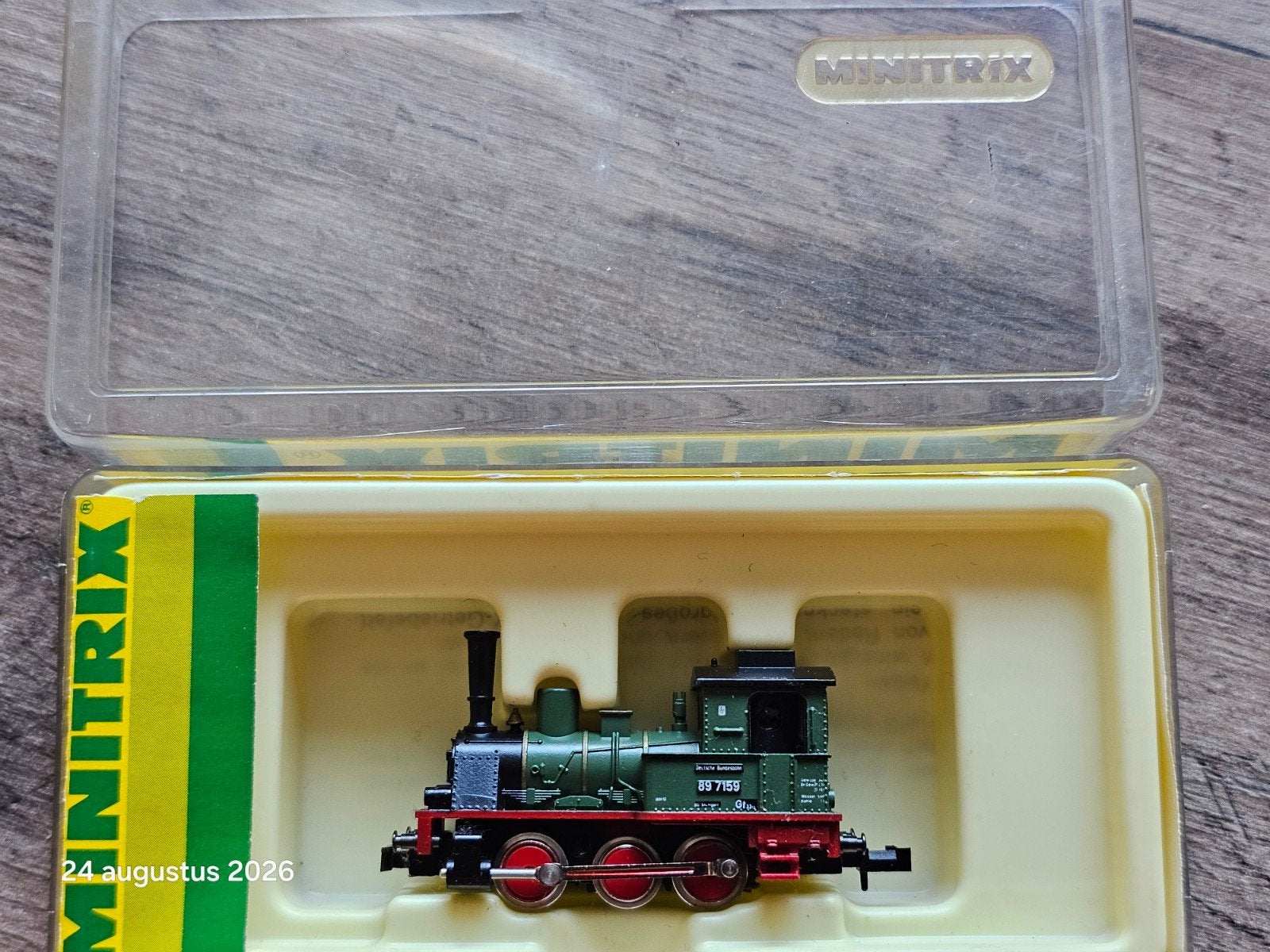 Minitrix N spoor BR 89 stoomlocomotief (zgan), Hobby en Vrije tijd, Modeltreinen | N-Spoor, Trix, Ophalen of Verzenden, Zo goed als nieuw
