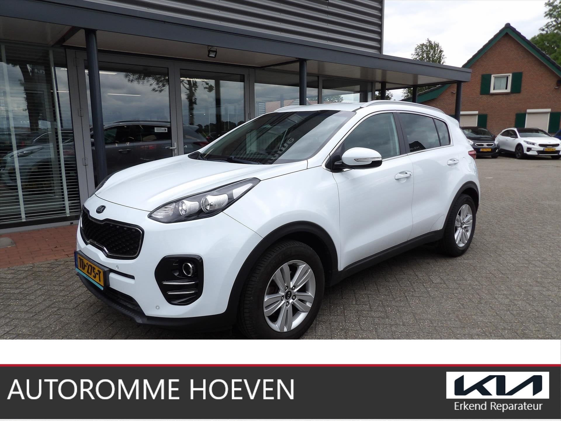 KIA Sportage 1.6 Design Edition Luxe leer stoel/stuur verw t, Auto's, Gebruikt, 4 cilinders, SUV of Terreinwagen, 16 km/l