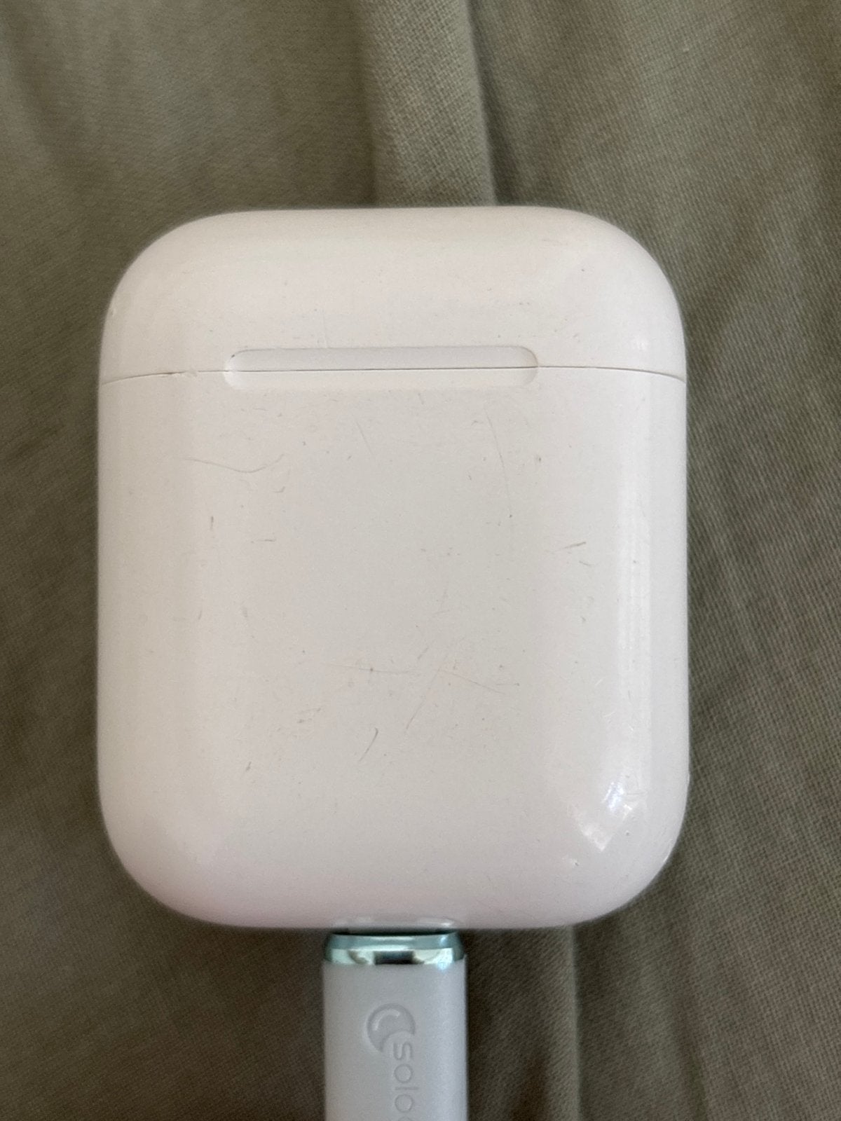 Apple AirPods 2e generatie met oplaadcase en (linker oortje), In-ear, Gebruikt, Bluetooth, Ophalen of Verzenden