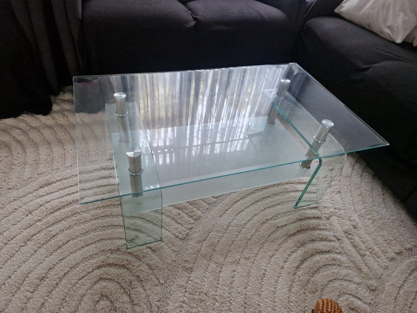 te koop mooie salon tafel, Ophalen, 100 tot 150 cm, 50 tot 100 cm, Zo goed als nieuw