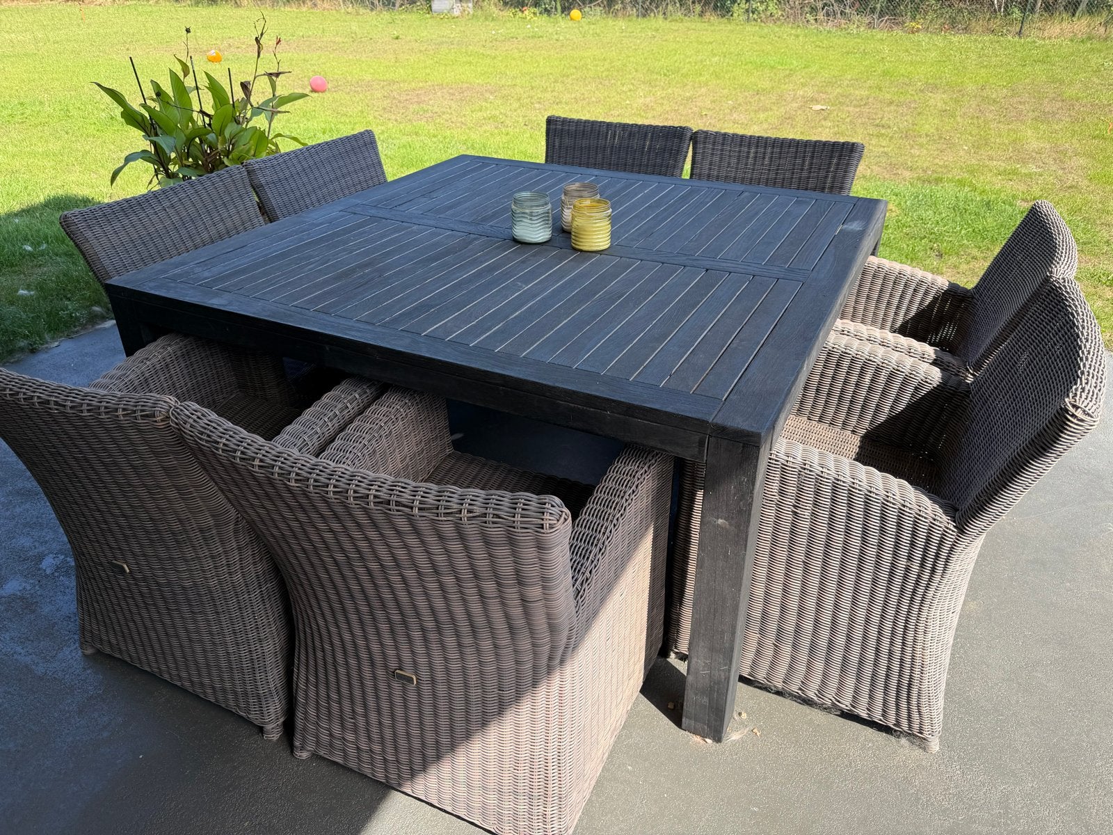 Bellagio Tuinset met 8 zitplaatsen, Tuin en Terras, Ophalen, Gebruikt, Eettafel, 8 zitplaatsen