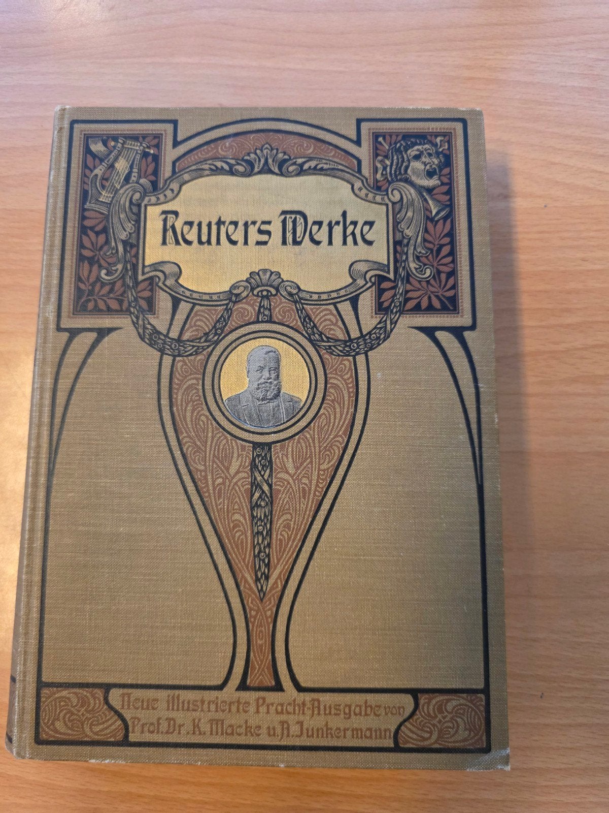 Antieke Set: Fritz Reuters 1862 (2 delen) – Jugendstil, Ophalen