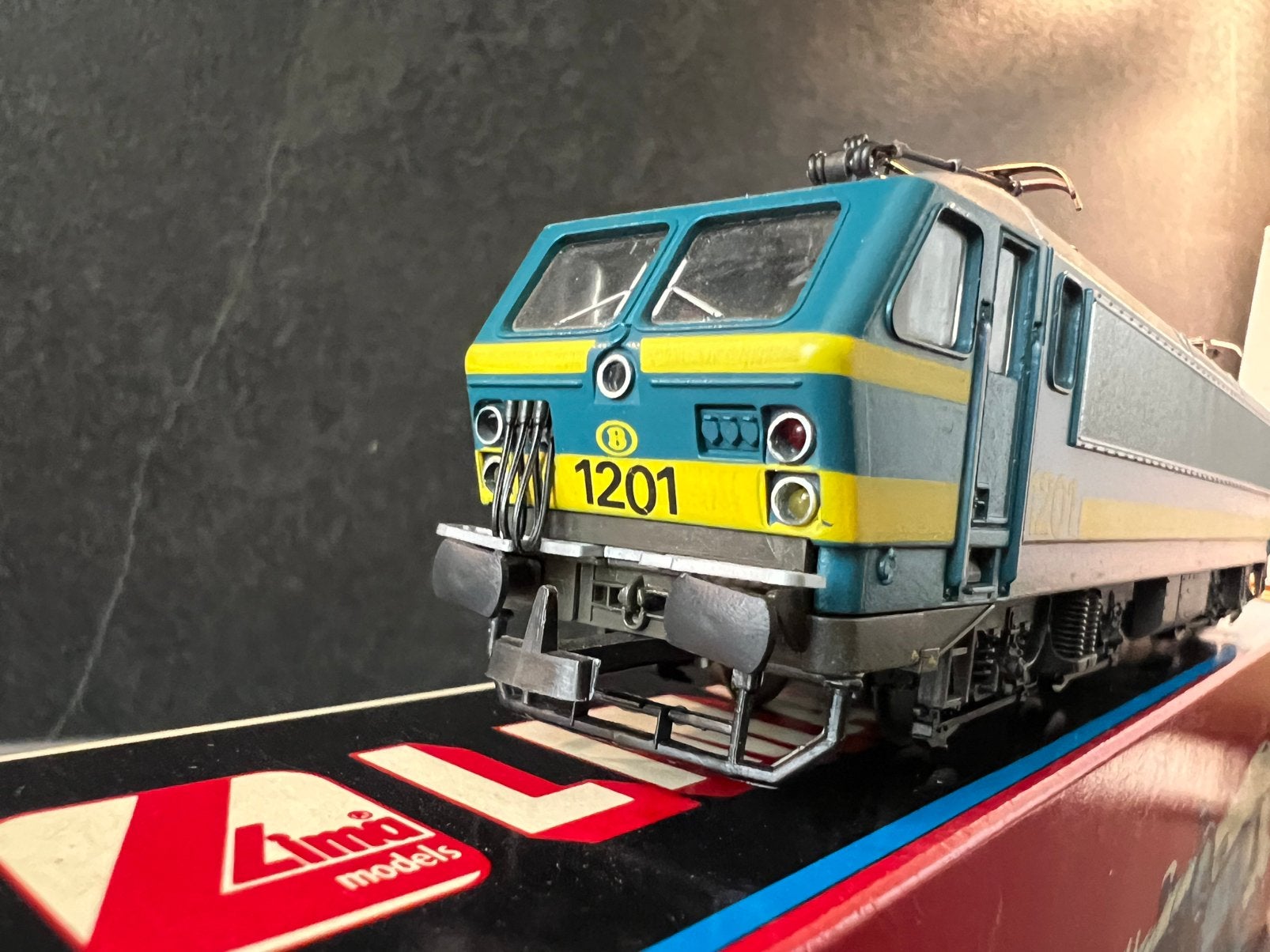 Jocadis Lima SNCB NMBS HLE 12 1201 eloc DC gelijkstroom, Ophalen of Verzenden, Gelijkstroom, Locomotief, Lima